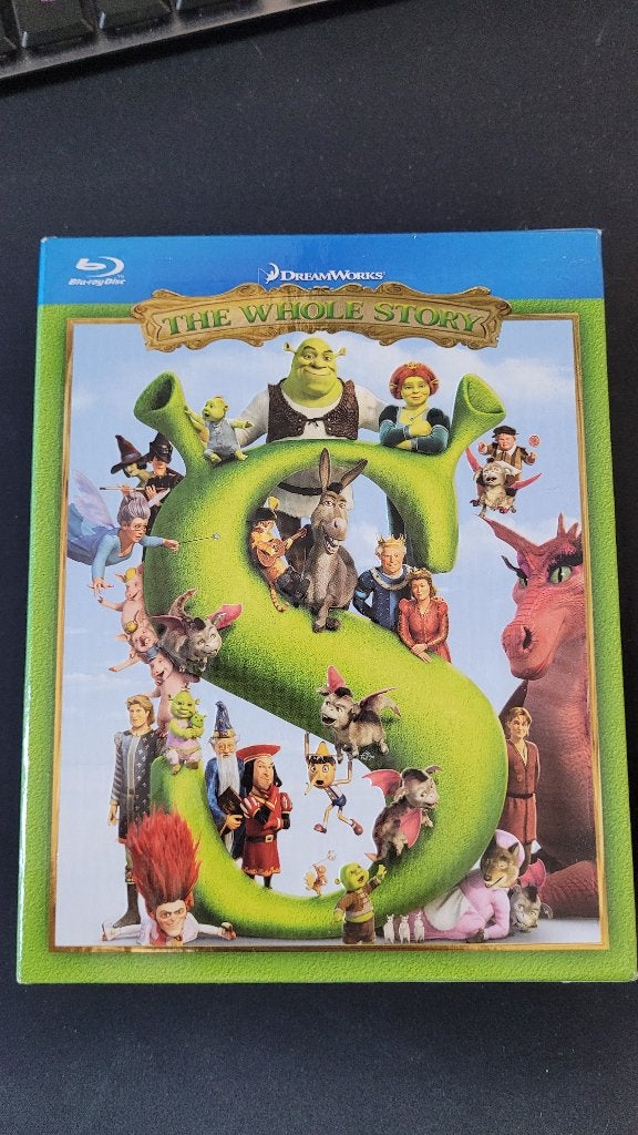Shrek: The Whole Story Blu-ray, Ophalen of Verzenden, Zo goed als nieuw, Tekenfilms en Animatie, Boxset
