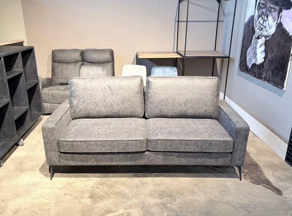 OUTLET - 2-Zits Bank - Showroommodel (Super Scherpe Prijs), Ophalen, 150 tot 200 cm, 75 tot 100 cm, Rechte bank