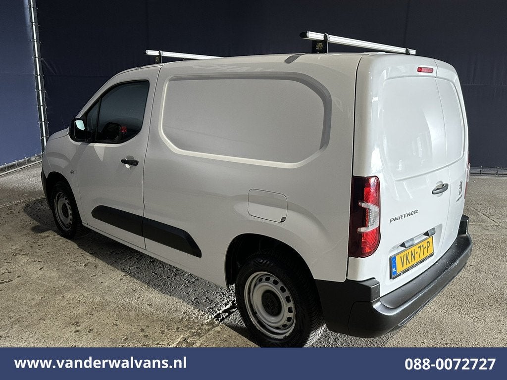 Peugeot Partner 1.5 BlueHDI L1H1 Euro6 Airco | Dakdragers |, Auto's, Voorwielaandrijving, Stof, Gebruikt, 4 cilinders
