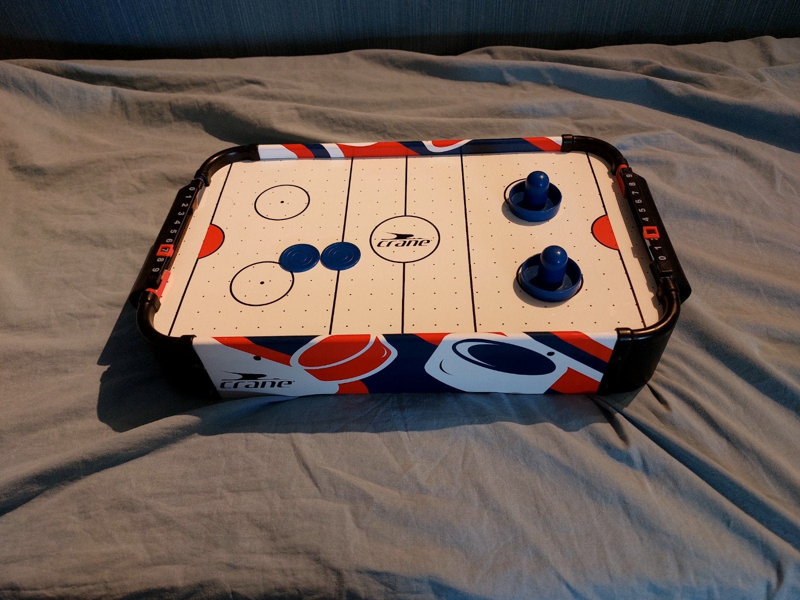 Crane Mini Airhockey Tafel - Compact en Compleet, Ophalen of Verzenden, Gebruikt, Jongen of Meisje