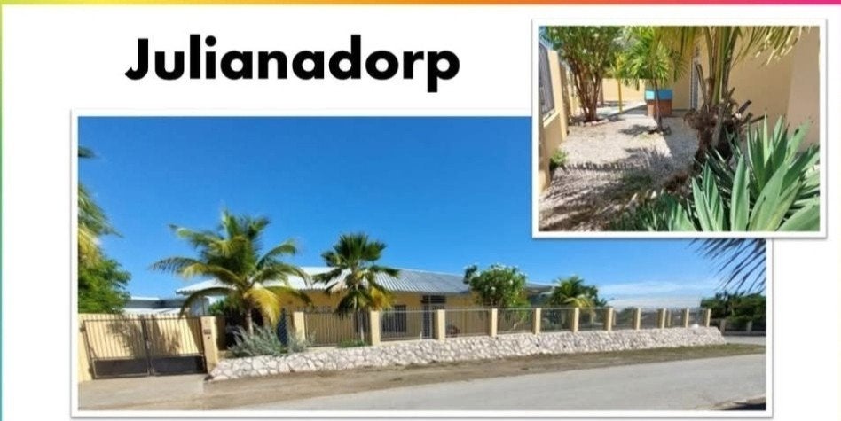 Curacao Julianadorp- tropenwoning met riant zwembad op wind