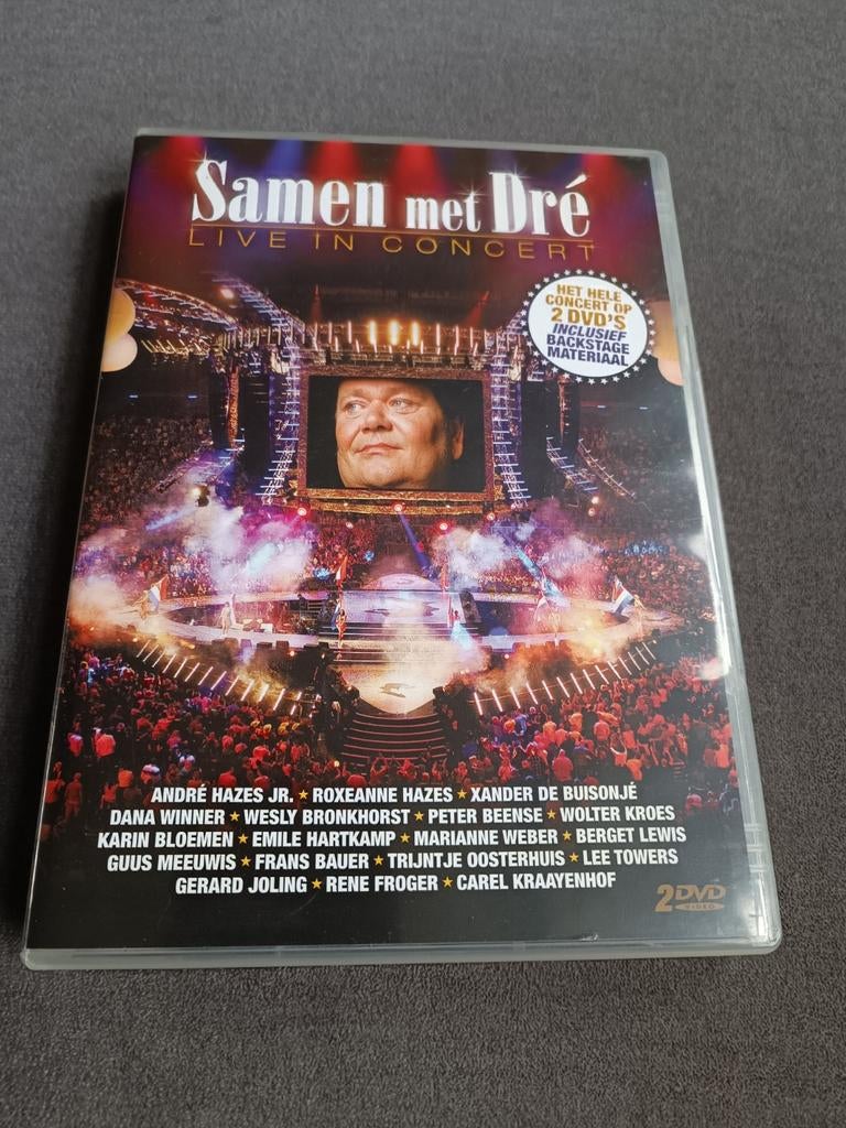 Samen met dre live in concert - dvd, Alle leeftijden, Ophalen of Verzenden, Zo goed als nieuw