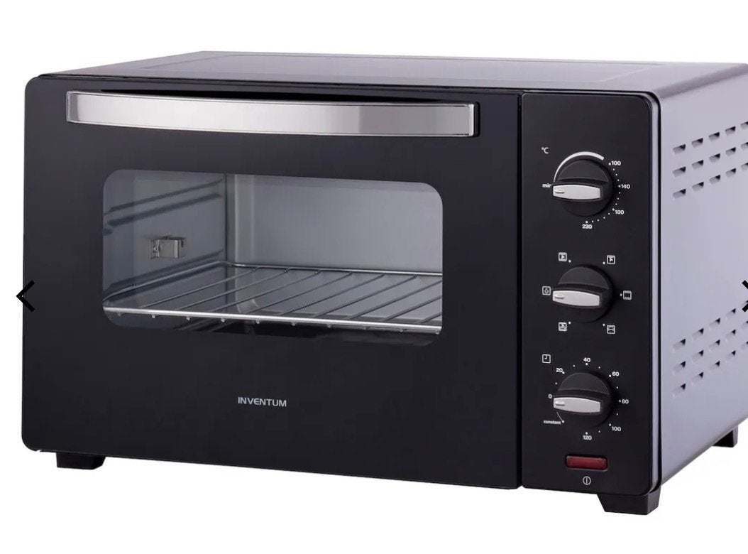 Inventum heteluchtoven 30Li, Ophalen, Minder dan 45 cm, Hete lucht, Inventum