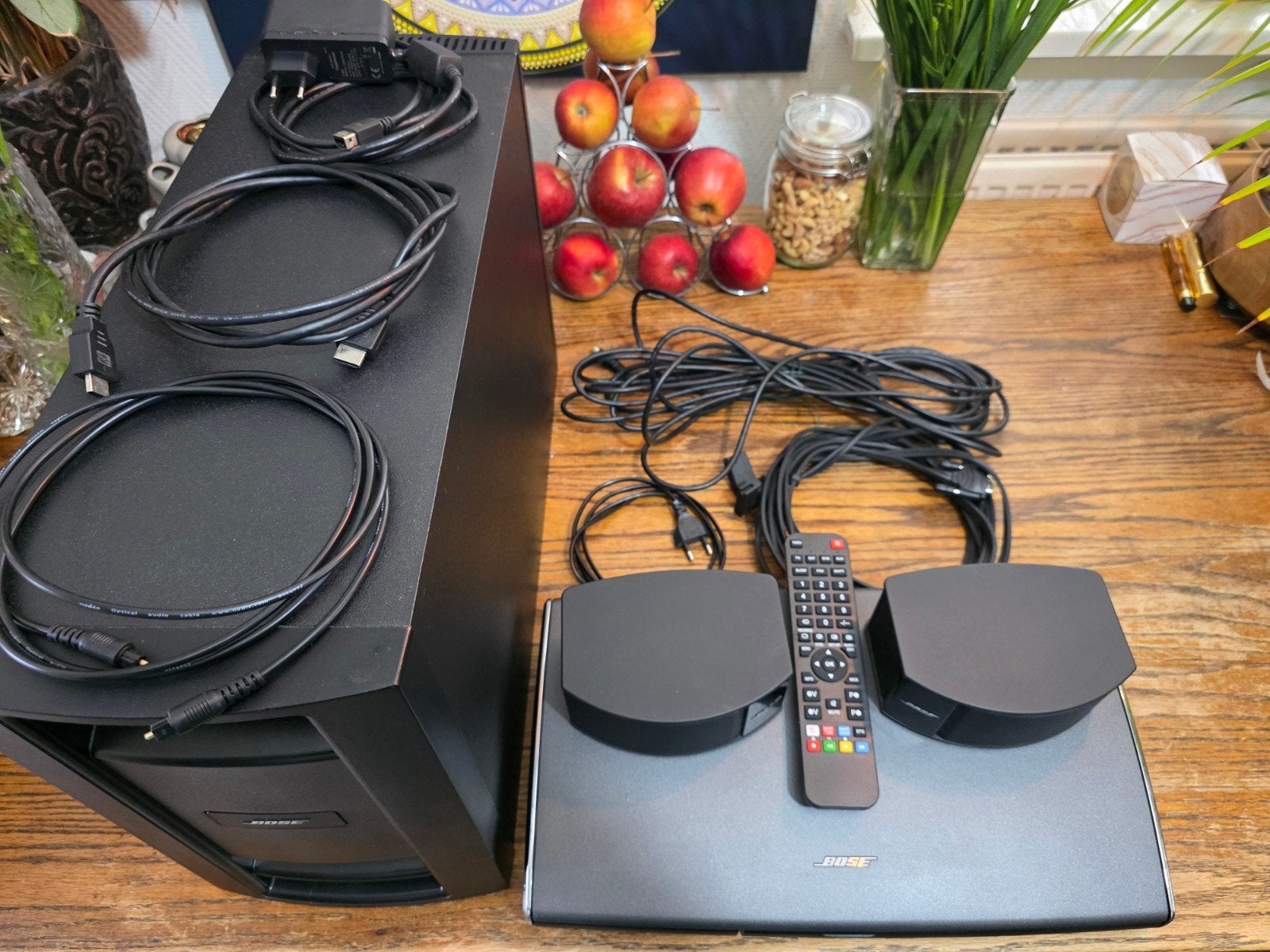 Bose Lifestyle 235 home cinema set – Compleet met kabels, Audio, Tv en Foto, Gebruikt, 2.1-systeem, 70 watt of meer, Ophalen of Verzenden