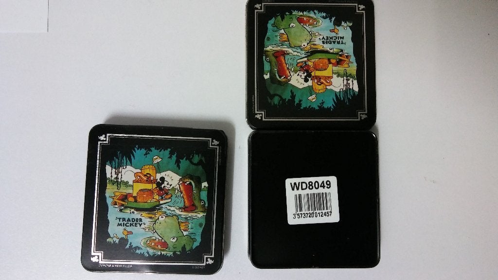 Mickey mouse blikje trader Mickey Disney demons merveilles, Verzenden, Zo goed als nieuw