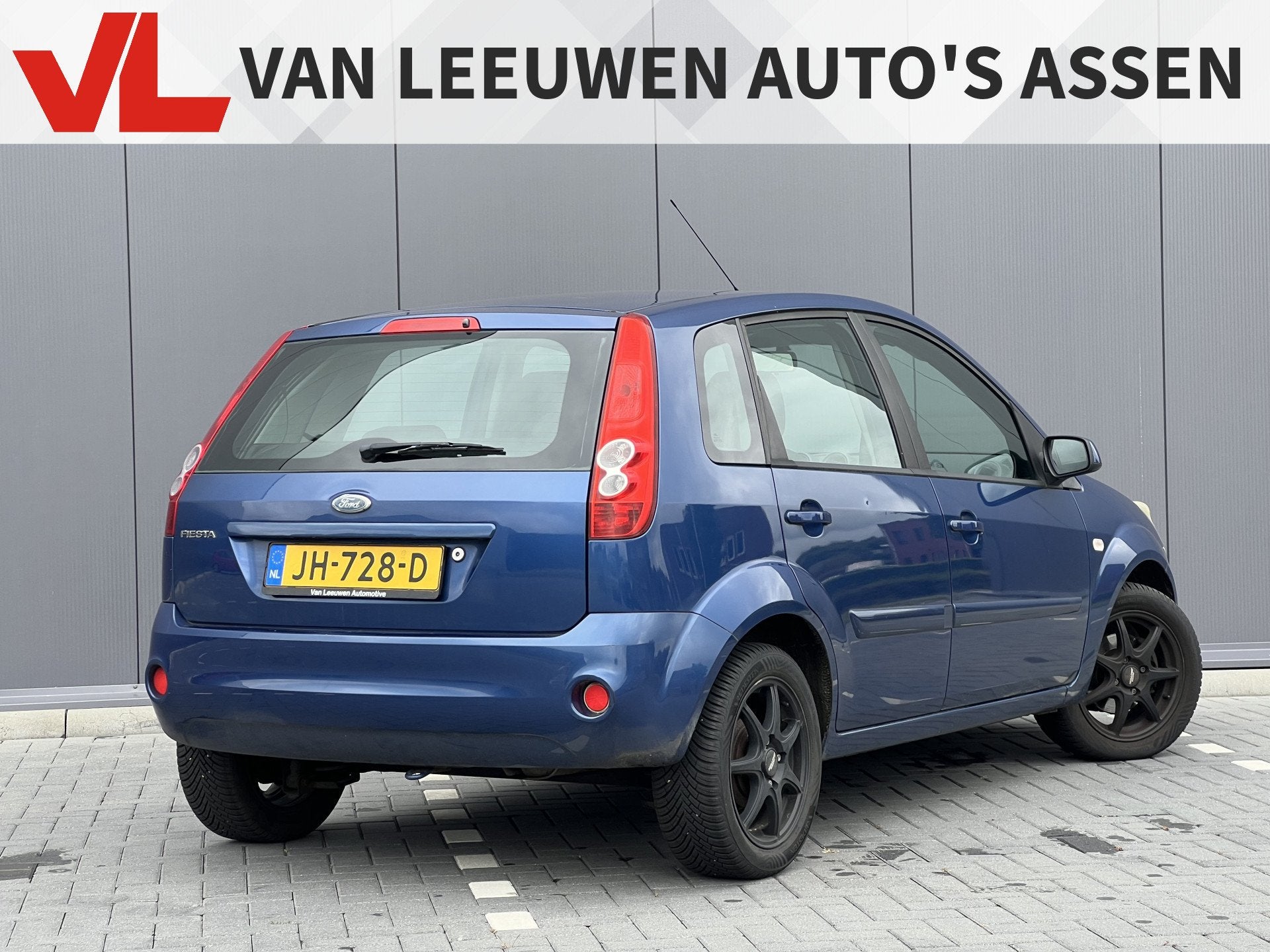 Ford Fiesta 1.3-8V Style | Airco | Lichtmetalen velgen |, Auto's, Ford, 1299 cc, 4 cilinders, Blauw, Bedrijf