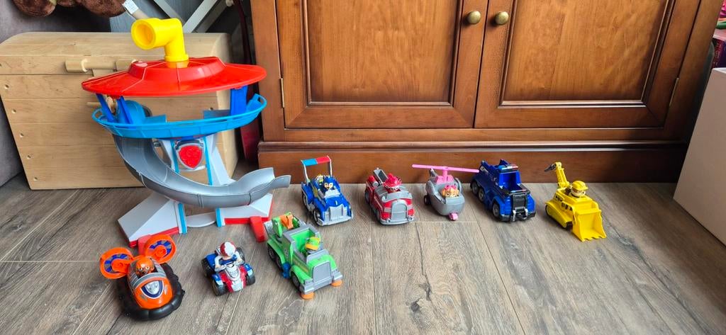 Diverse Paw Patrol speelgoeditems, Kinderen en Baby's, Speelgoed | Actiefiguren, Ophalen, Zo goed als nieuw