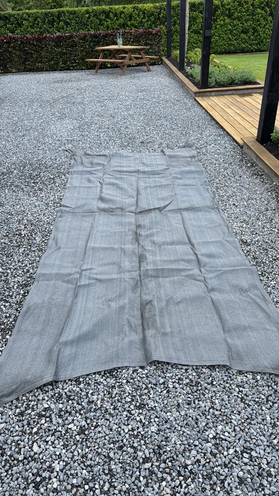 Schaduwdoek, Tuin en Terras, Ophalen of Verzenden, Zo goed als nieuw