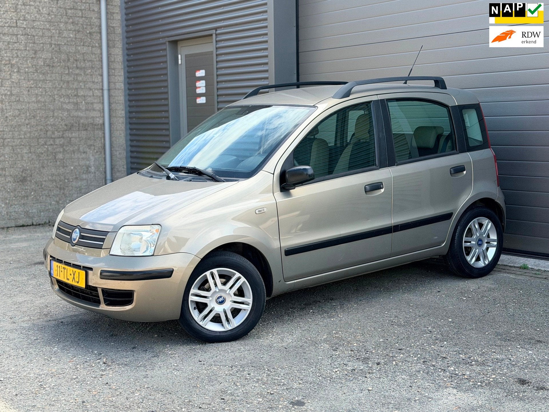 Fiat Panda 1.2 Emotion Automaat|Airco, Auto's, Gebruikt, 840 kg, Elektrische ramen, Origineel Nederlands