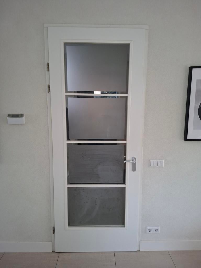 Binnendeur Svedex wit, Doe-het-zelf en Verbouw, Deuren en Horren, Ophalen, Binnendeur, 215 cm of meer