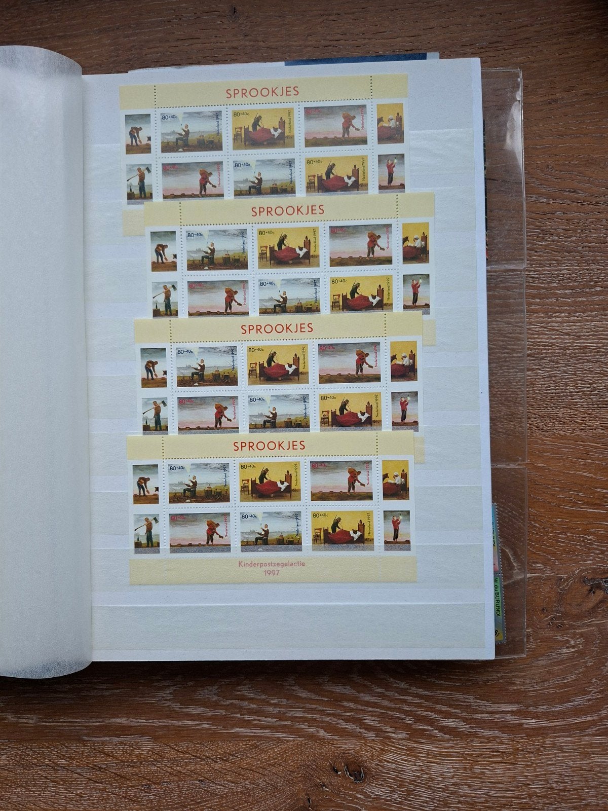 11 pagina's postzegels | Nederland en buitenland | postfris, Ophalen of Verzenden, Nederland