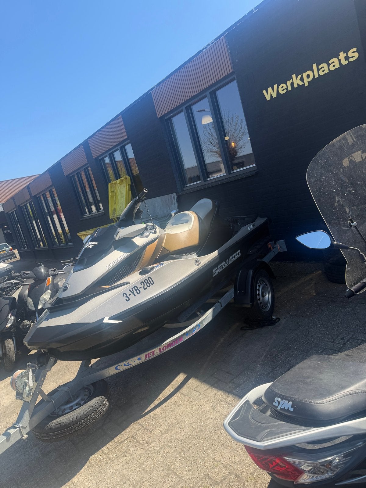 Sea-Doo GTX 250 pk waterscooter met trailer, Watersport en Boten, Ophalen, Gebruikt, Benzine, 200 pk of meer