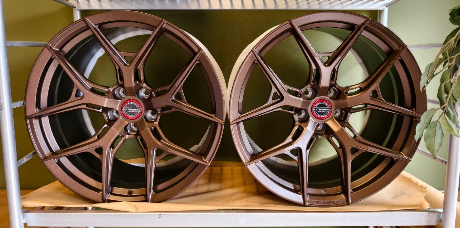 KORTINGSPRIJS! Vossen HF-5 Deep Bronze 20 inch, Velg(en), Nieuw, Ophalen of Verzenden, Personenwagen