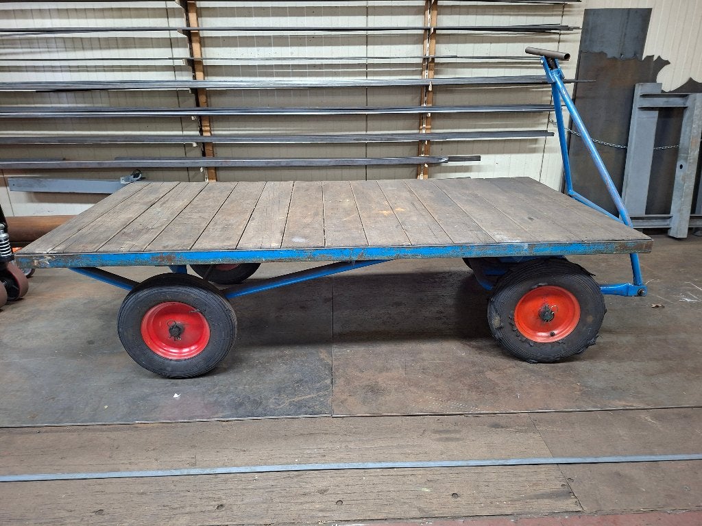 Professionele transportkar / handkar op anti-lek wielen, 100 liter of meer, Ophalen, Gebruikt, Transportkar