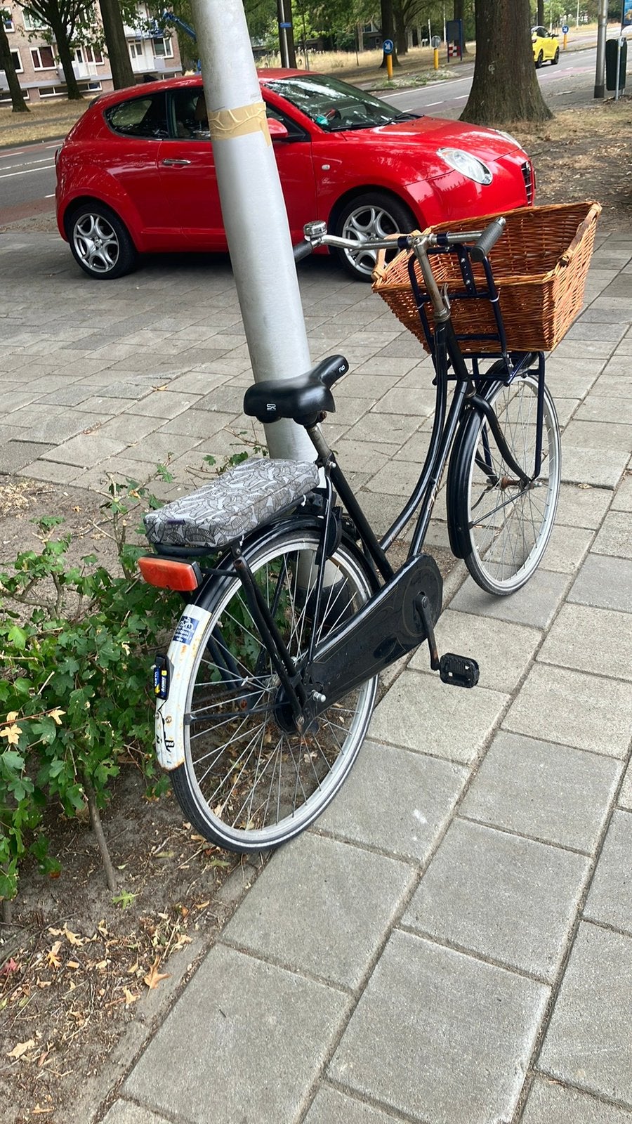 Leuke oma fiets, Ophalen of Verzenden, Gebruikt, Terugtraprem, 20 inch of meer