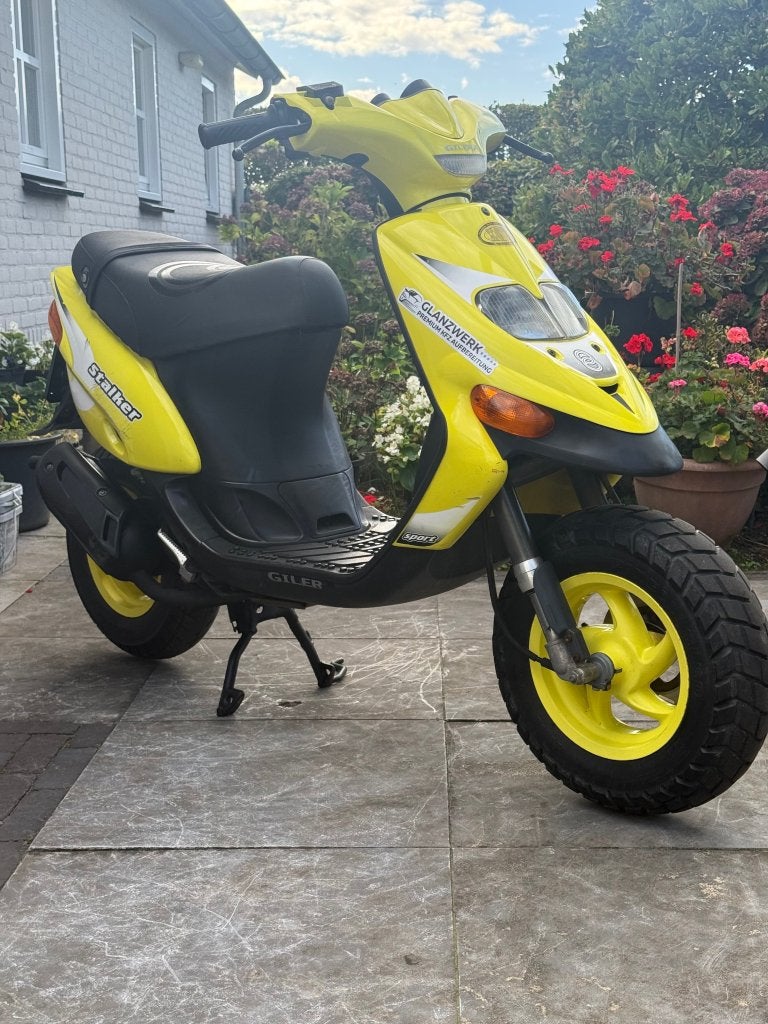 ⭐️Gilera stalker 50cc 2 takt Brom 8655 Km Fluor geel⭐️, Niet ingevuld, Niet ingevuld, Niet ingevuld