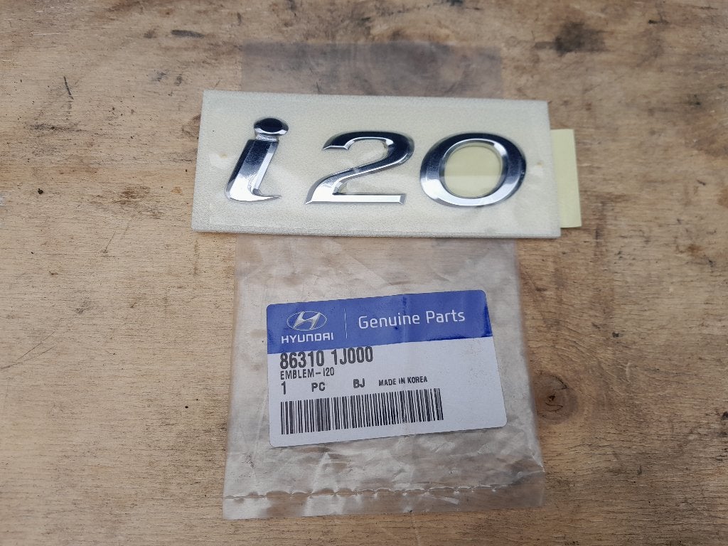 LOGO / EMBLEEM - HYUNDAI I20 / i20 - NIEUW in VERPAKKING, Verzenden
