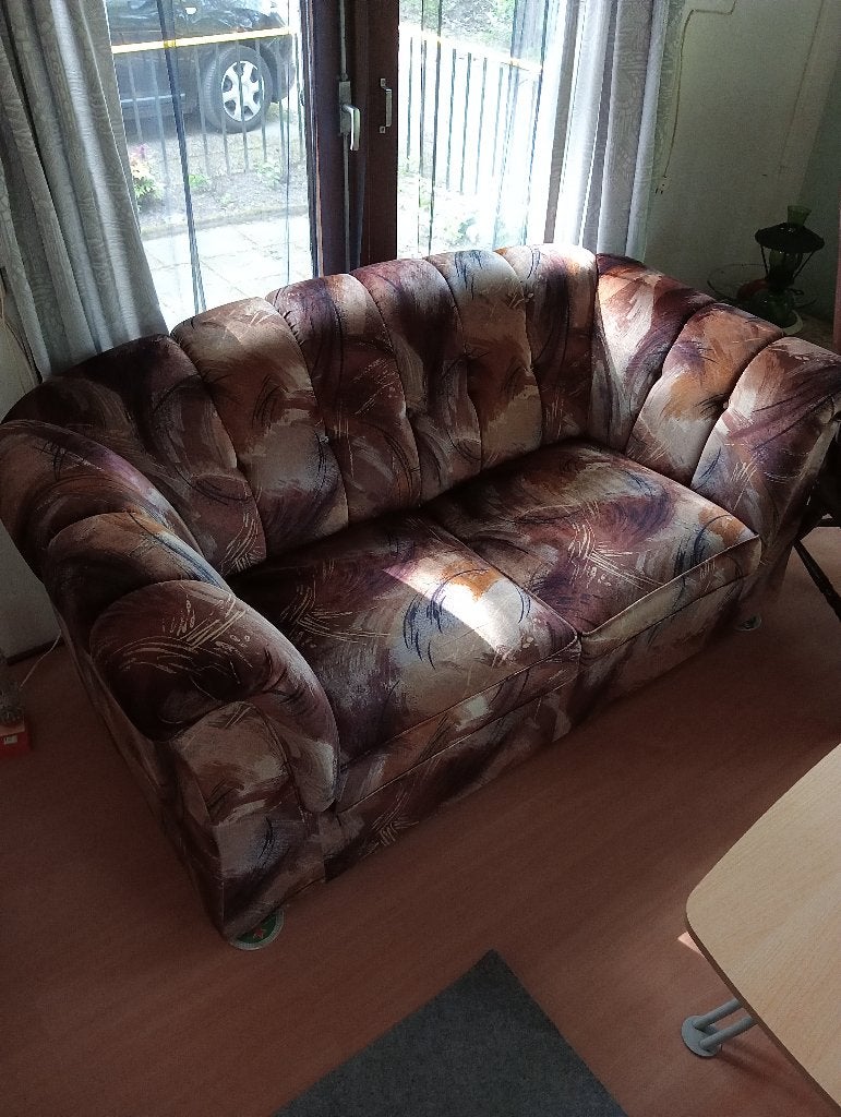 2 zits bank, Ophalen, Overige materialen, Gebruikt, Minder dan 75 cm