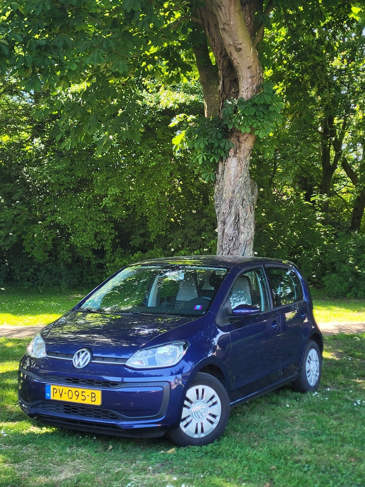 Volkswagen up! 1.0 44KW 5-DRS 2017 Blauw, Auto's, Volkswagen, Origineel Nederlands, 24 km/l, Handgeschakeld, 3 cilinders