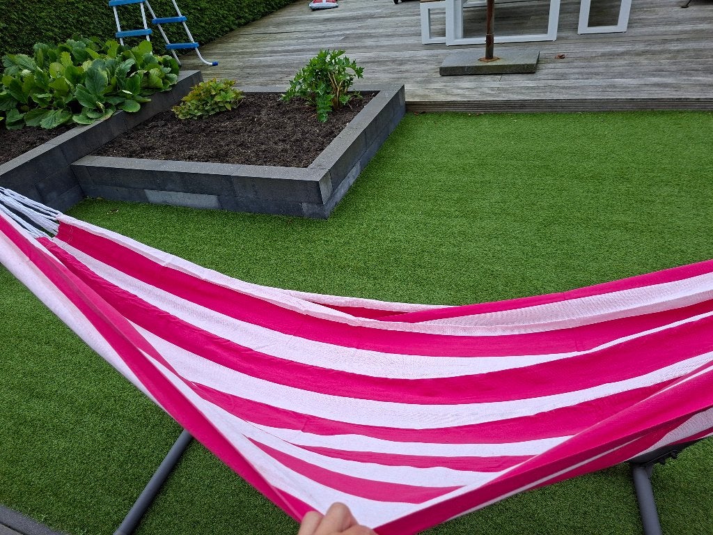 Luilak hangmat, Tuin en Terras, Opvouwbaar, Nieuw, Ophalen of Verzenden, Eenpersoons