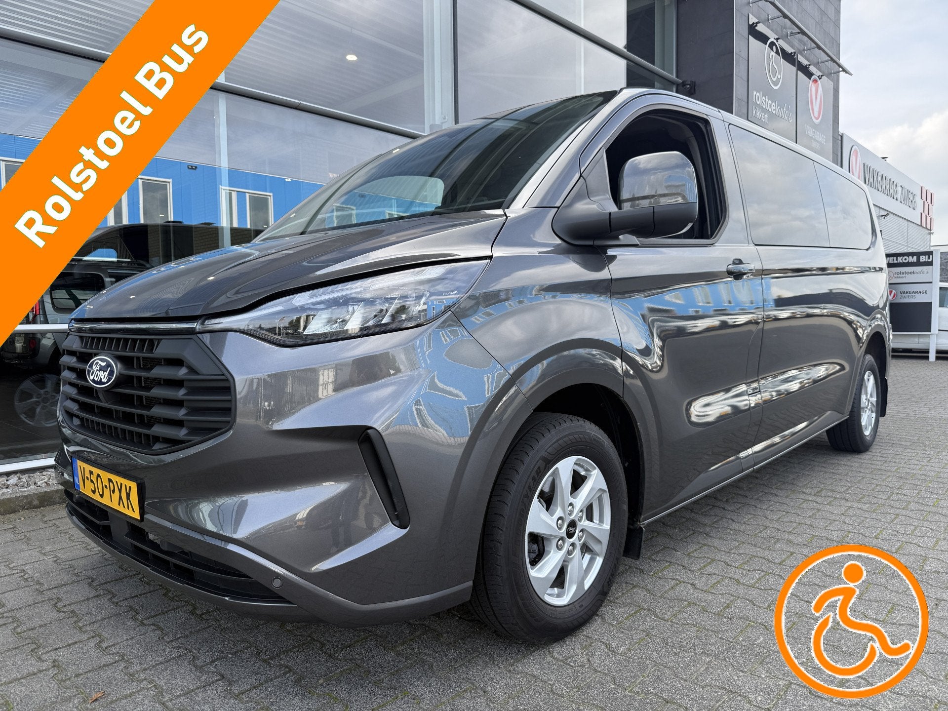 Ford Transit Custom 5+1 Rolstoelbus
