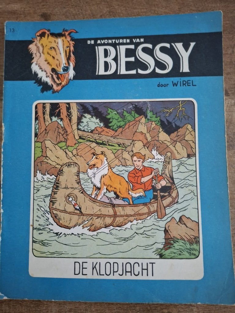 Bessy De Klopjacht, Boeken, Gelezen, Willy Vandersteen, Eén stripboek, Ophalen of Verzenden