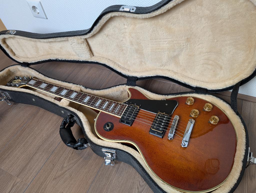 Aria Pro II Les Paul Custom, Muziek en Instrumenten, Ophalen, Gebruikt, Solid body, Overige merken