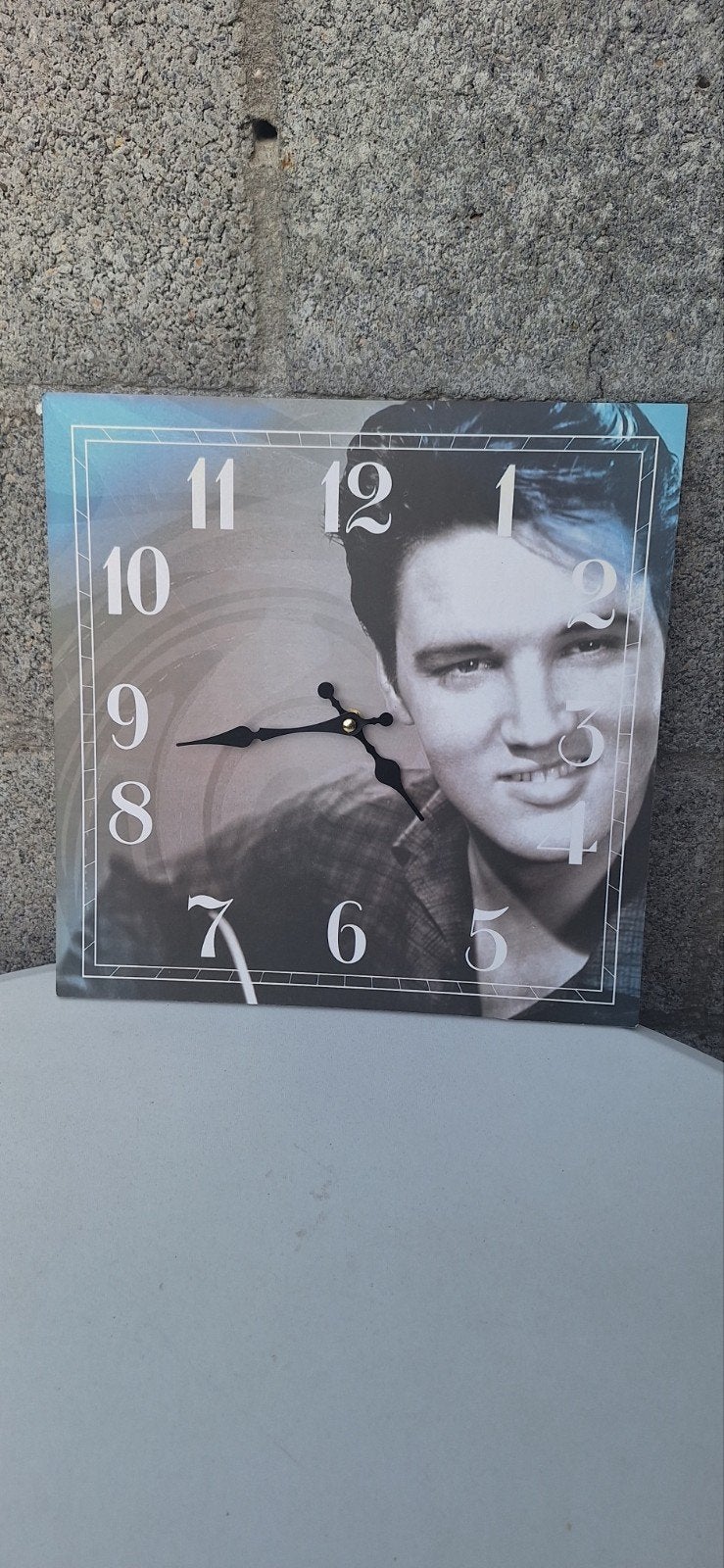 Elvis Presley klok (27926), ., Ophalen of Verzenden, Zo goed als nieuw, .