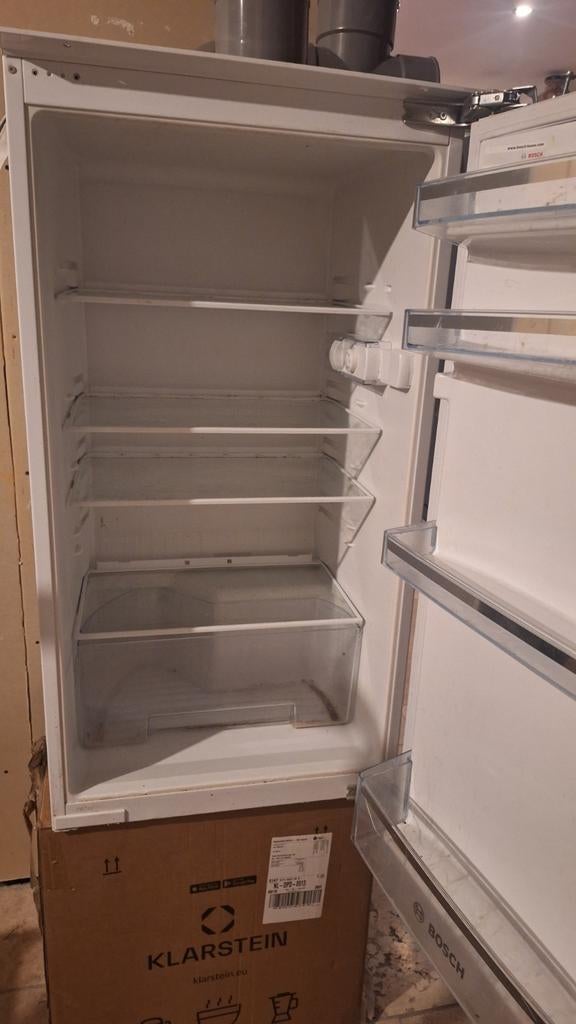 Inbouw koelkast, Ophalen, 120 tot 140 cm, 200 liter of meer, 45 tot 60 cm