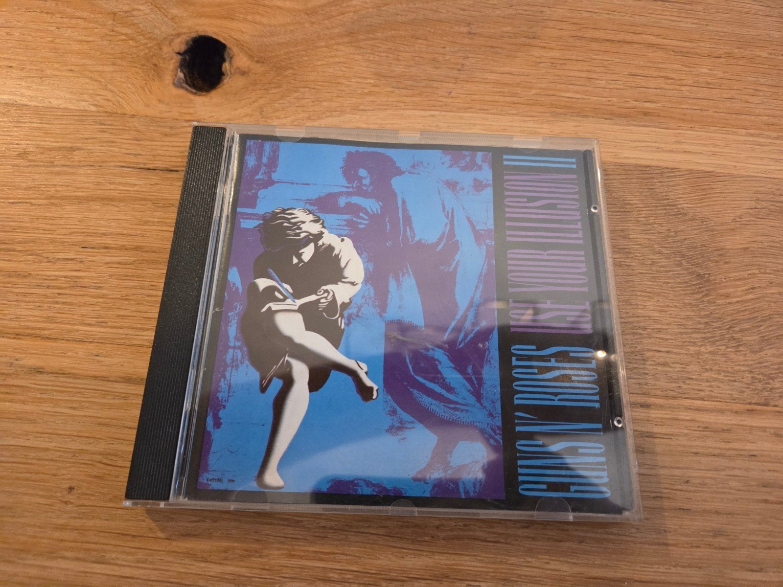 Guns n' roses use your illusion 2 met stickers, Ophalen of Verzenden, Zo goed als nieuw, Poprock