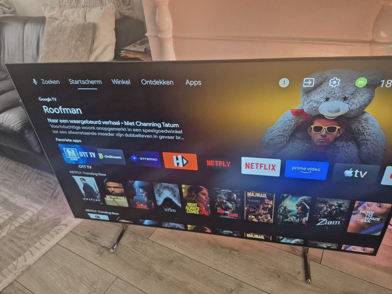 PHILIPS OLED 55OLED805 4K ANDROID TV, Philips, Ophalen of Verzenden, Zo goed als nieuw, 100 cm of meer