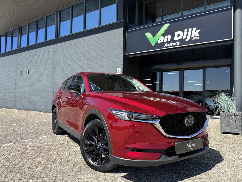 Mazda CX-5 2.0 SkyActiv Leer Trekhaak Navi 360Camera Bose, 1998 cc, Gebruikt, Zwart, 4 cilinders