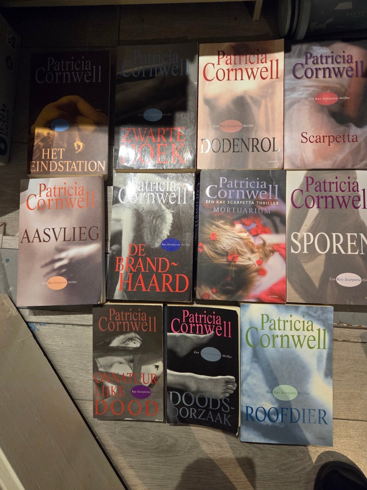11x Patricia Cornwell thrillers - Kay Scarpetta serie, Ophalen, Gelezen, Patricia Cornwell, Nederland