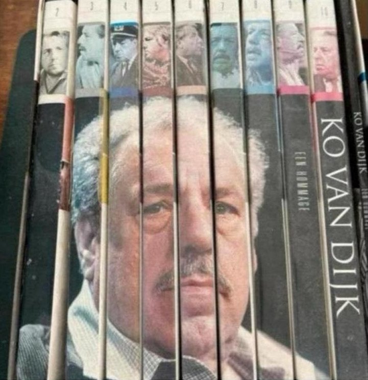 KO VAN DIJK - EEN HOMMAGE (10DVD + BOEK), Alle leeftijden, Ophalen of Verzenden, Zo goed als nieuw