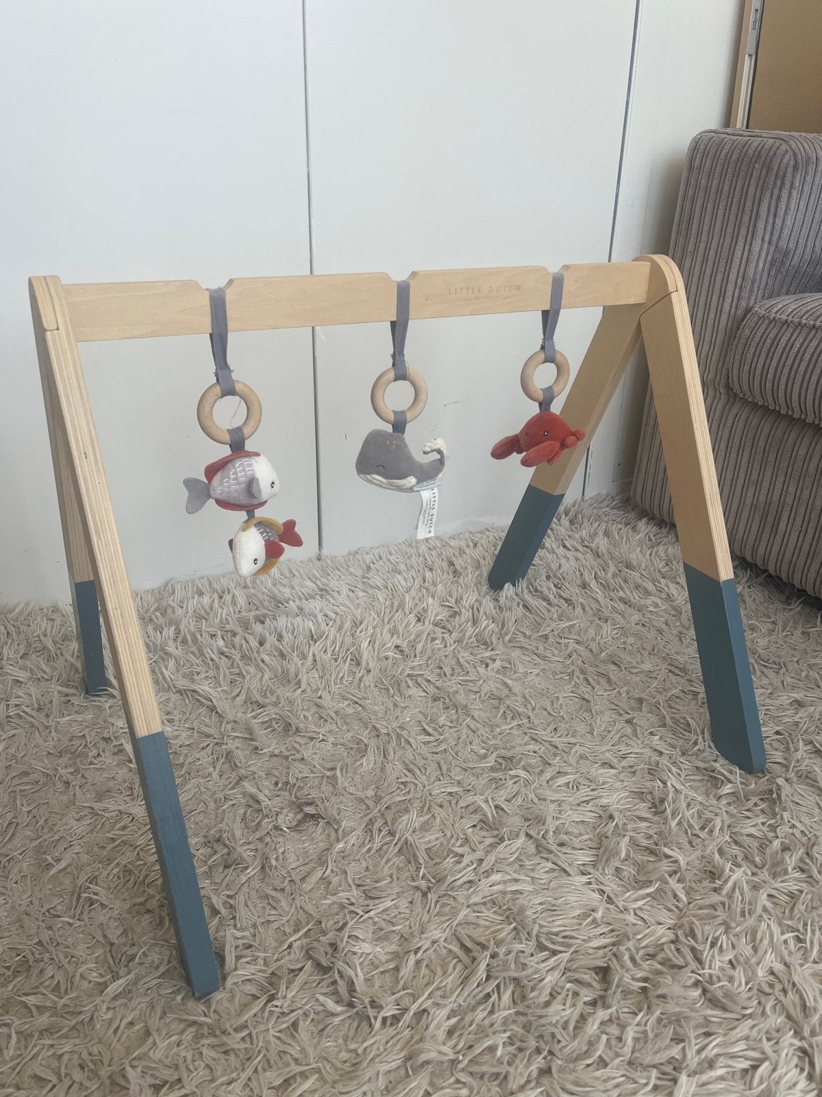 Little Dutch Babygym Houten Speelboog met Speeltjes, Ophalen, Zo goed als nieuw, Babygym