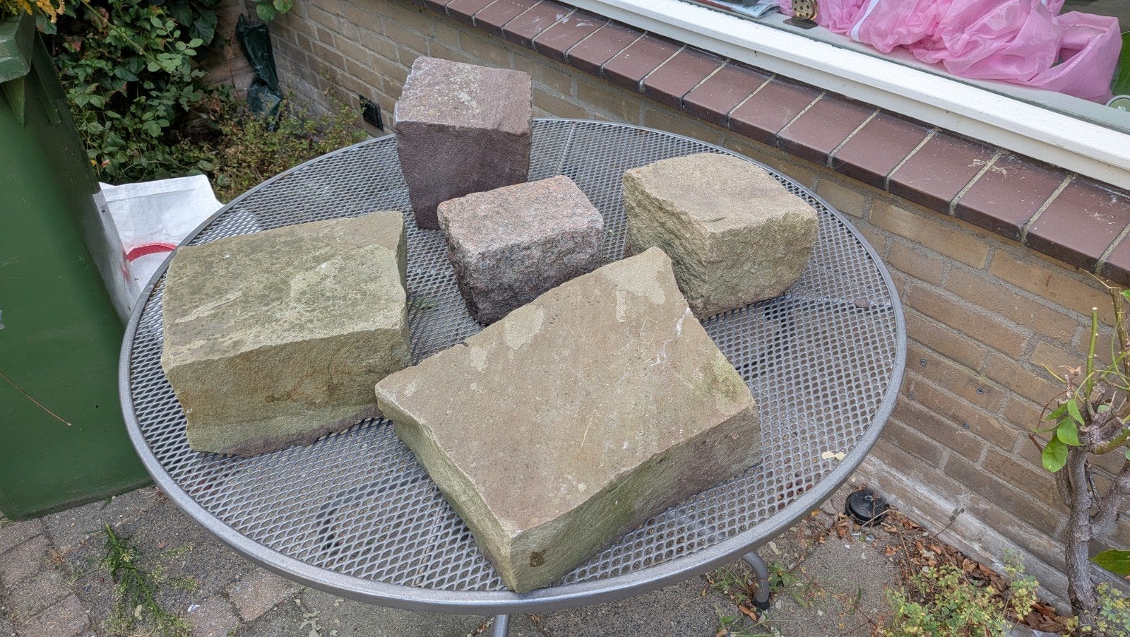 natuurstenen 2€, Tuin en Terras, Ophalen, Overige materialen, Gebruikt, Kei