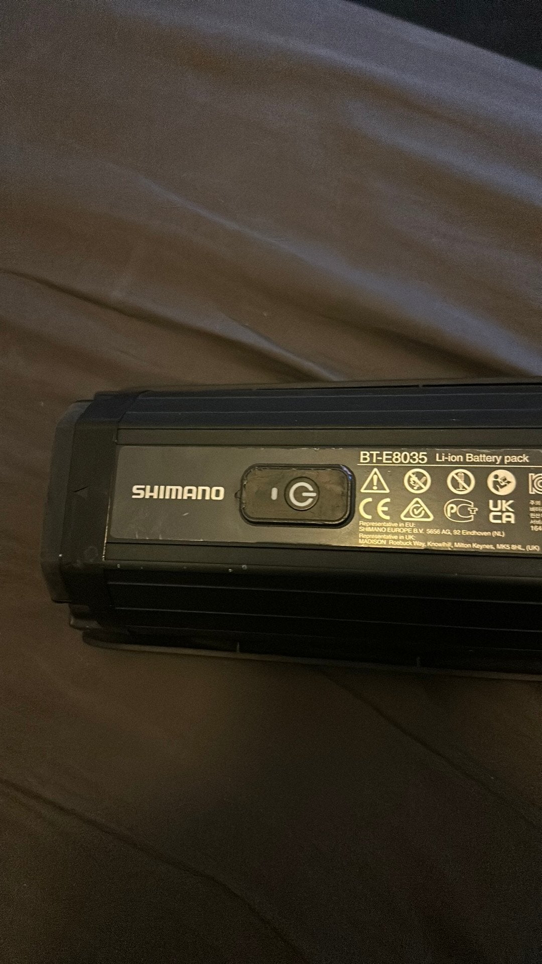 shimano BT-E8035, Fietsen en Brommers, Ophalen of Verzenden, Zo goed als nieuw