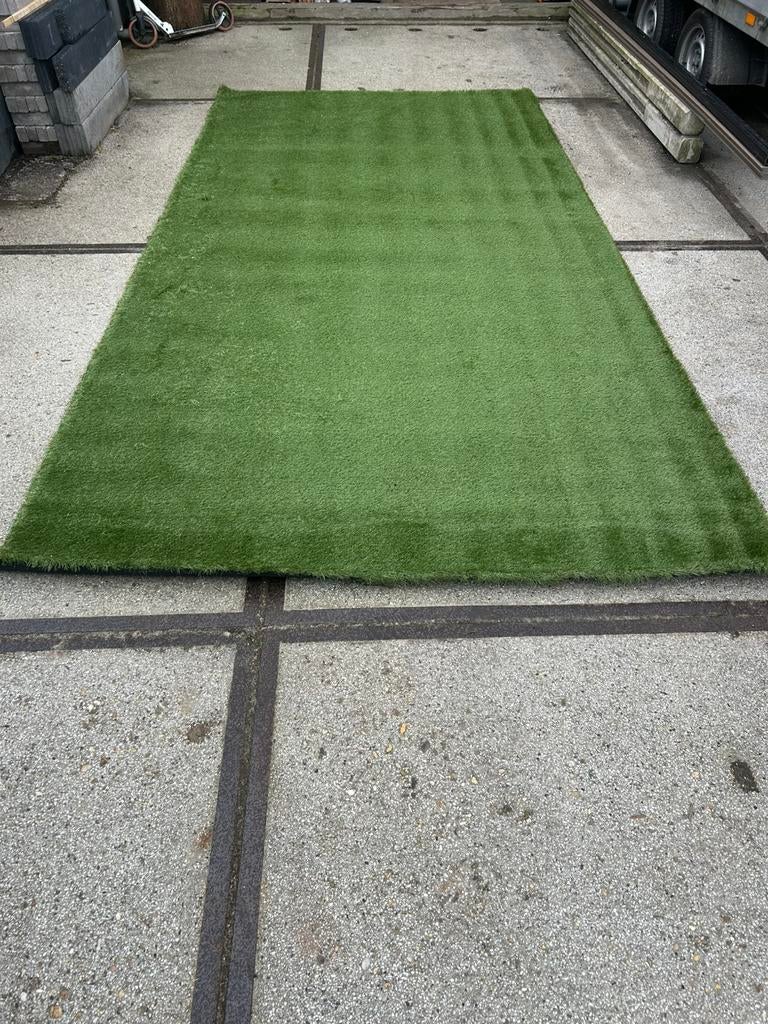 Kunstgras 190x400 fine tripple s, Tuin en Terras, Gras en Kunstgras, Ophalen, Nieuw, Minder dan 10 m², Kunstgras