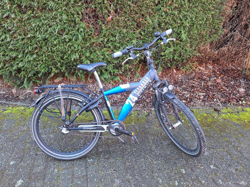 Jongensfiets, Fietsen en Brommers, Ophalen, Gebruikt, Staal, 24 inch of meer