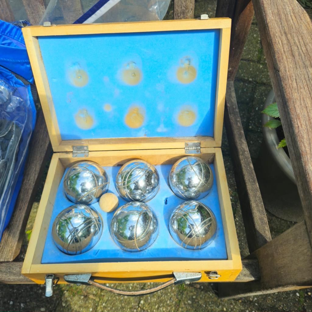 Jeu de boules set, Ophalen, Gebruikt