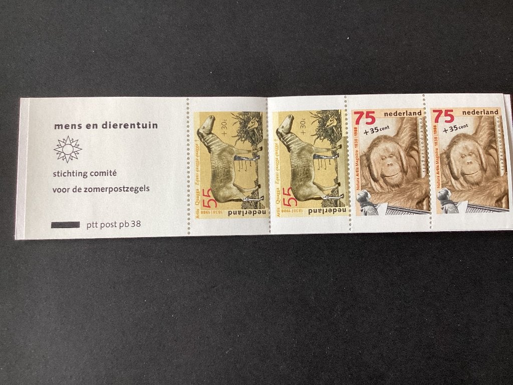 1988, postzegelboekje, PB39, Verzenden, Na 1940, Postfris
