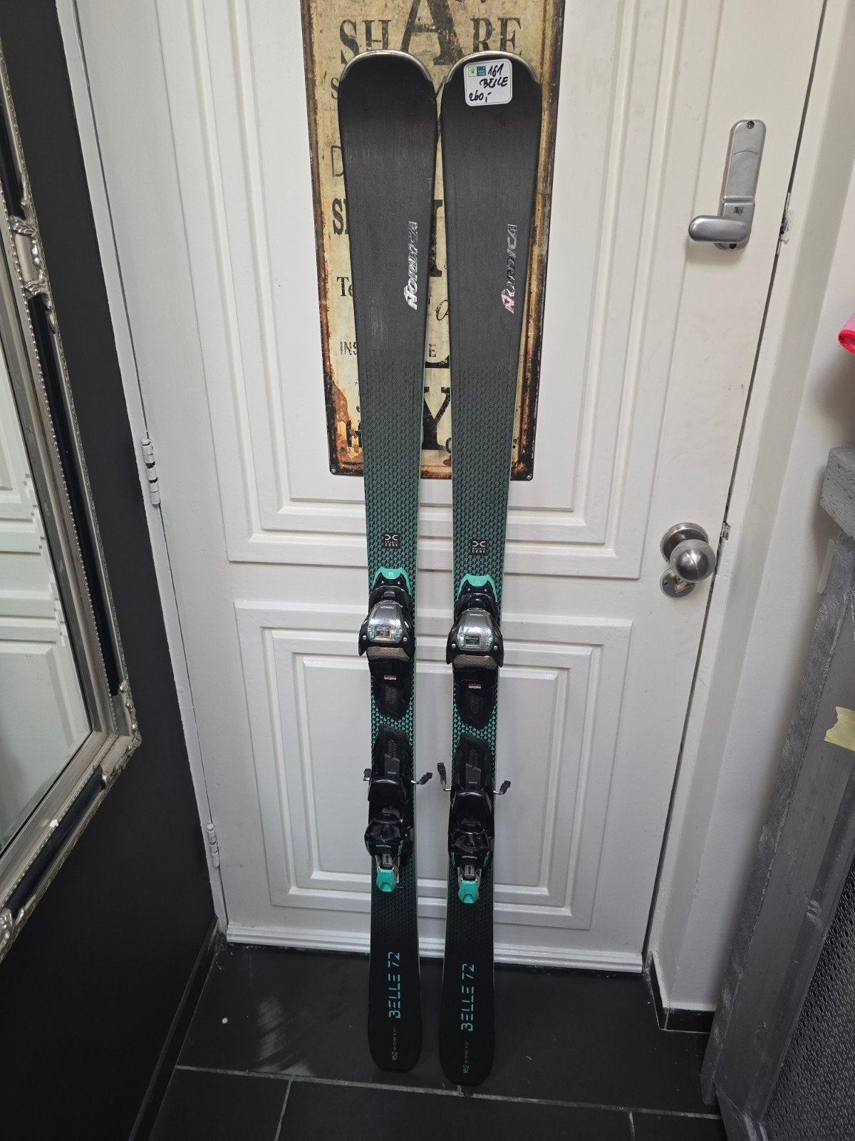 161cm BLIZZARD Belle 72 doublet core cave dames all round, Nordica, 140 tot 160 cm, Ophalen of Verzenden, Zo goed als nieuw
