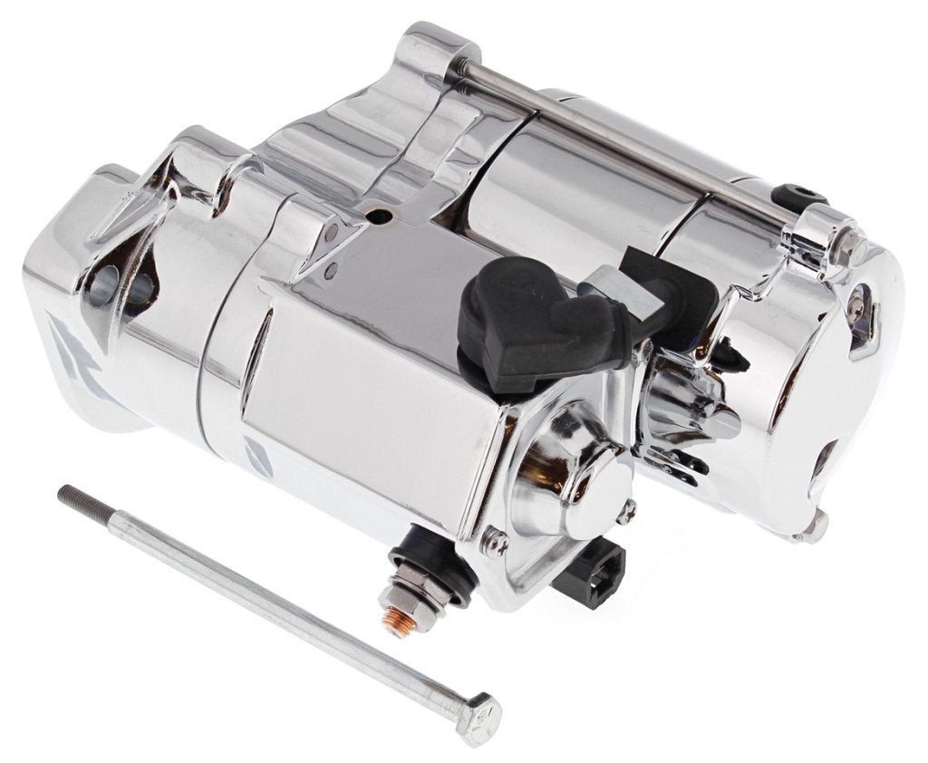 1.4 KW starter chroom Harley Softail, Dyna, Touring 89-06, Petroleumhavenweg 26, Info@taco-motos.com, Nieuw, Ophalen of Verzenden