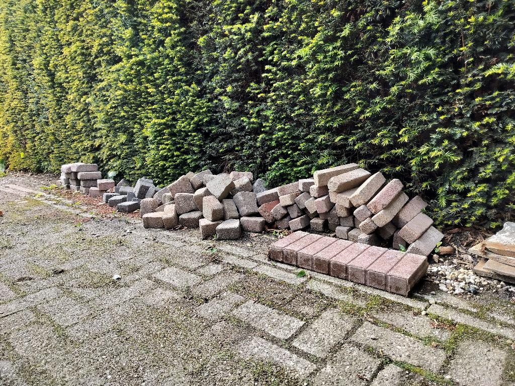 terrastegels, Tuin en Terras, Ophalen, Gebruikt