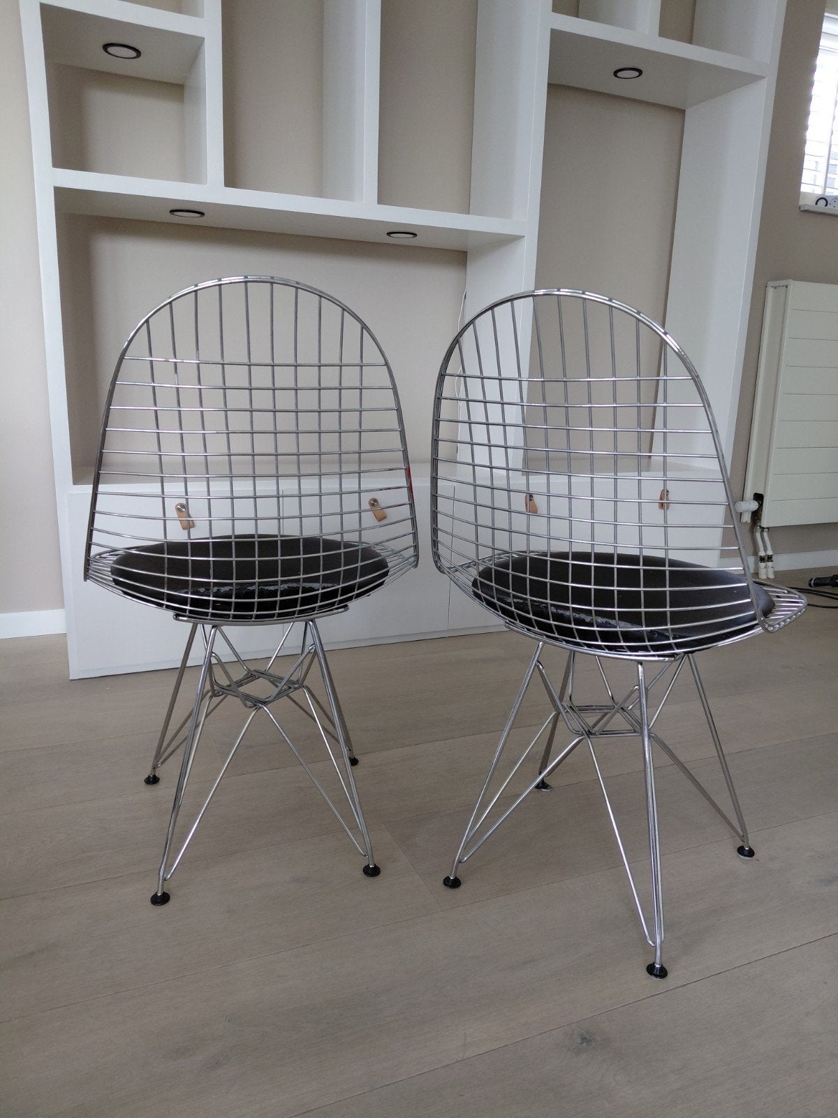 Draadstoelen Vitra lookalike, Ophalen, Gebruikt, Twee, Overige kleuren