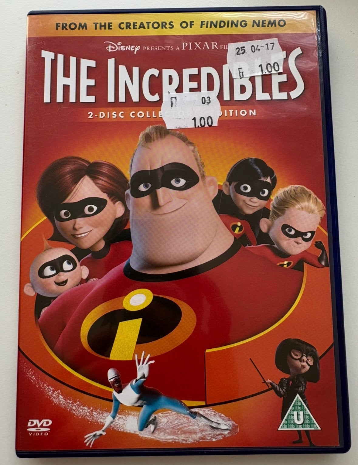 DVD The Incredibles, Ophalen, Engels, Engels