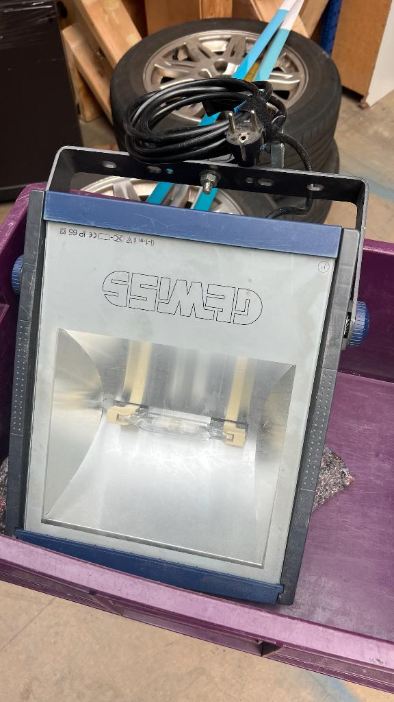 bouw / beurslamp 150 watt, Ophalen, Gebruikt, 50 tot 200 watt, Lamp