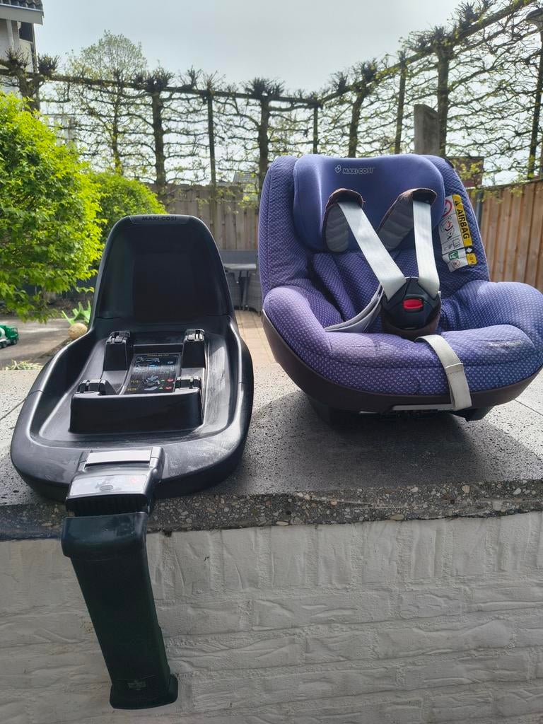 Maxi Cosi 2Way met universeel onderstel, Kinderen en Baby's, Autostoeltjes, Gebruikt, Ophalen of Verzenden, Isofix, 0 t/m 13 kg