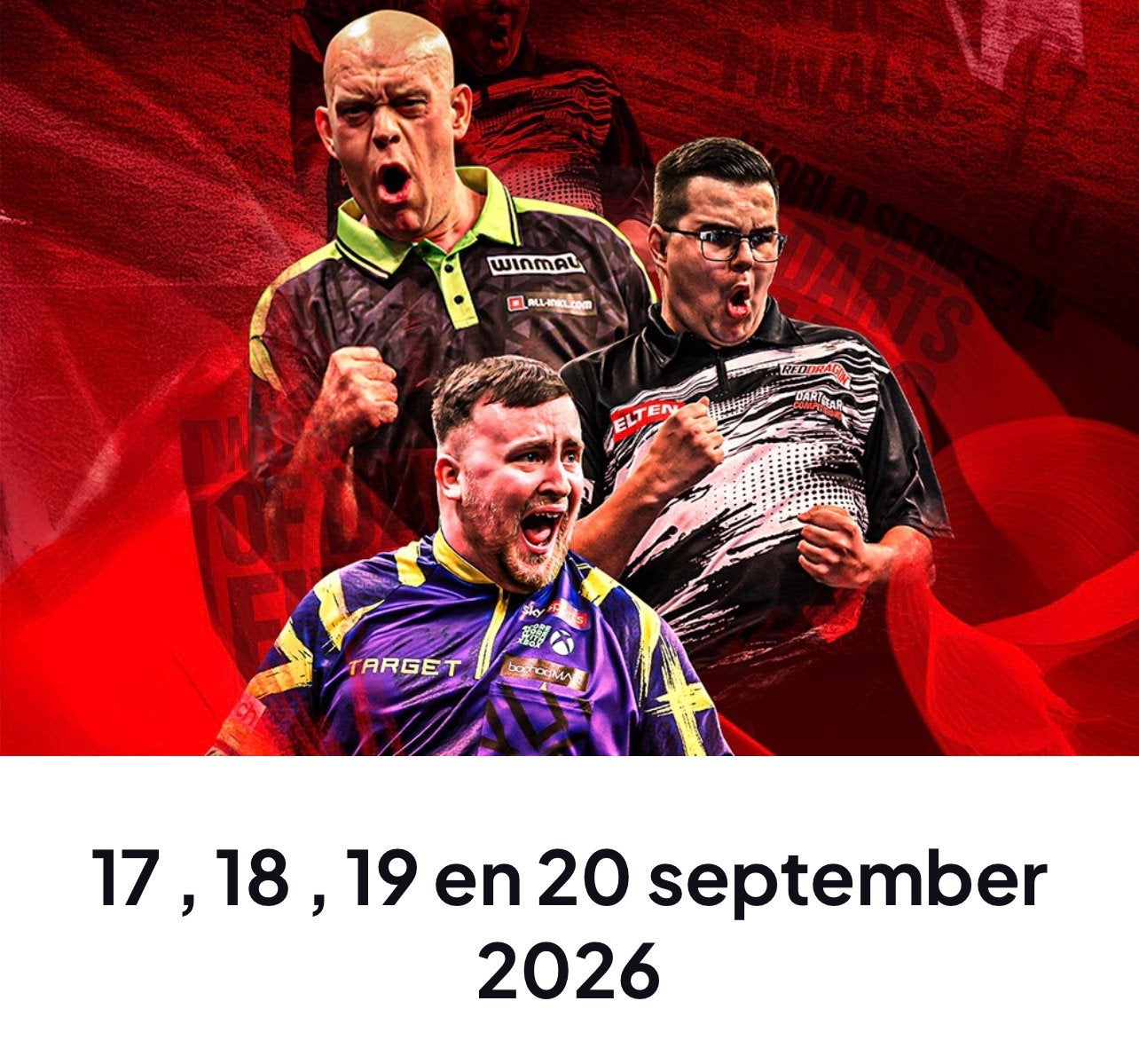 World series of darts Gezocht 2 kaarten middag 13:00 uur, Tickets en Kaartjes, Twee personen