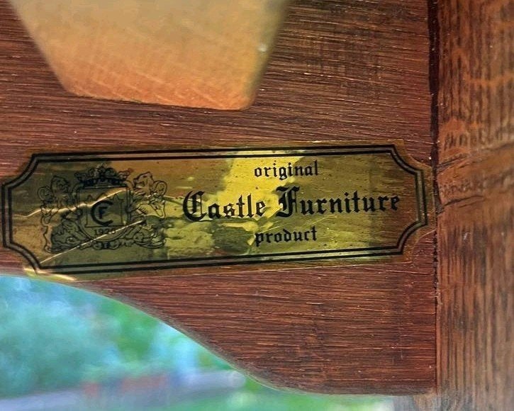Antieke uittrekbare eiken eettafel – Castle Furniture, Ophalen of Verzenden